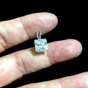 🖤14Kt white gold💕pendant